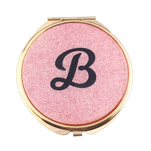 Letter B Compact Mirror for Birthday Gifts