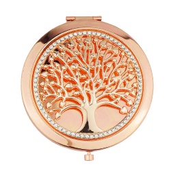 Rose Gold Tree of Life Compact Mirror