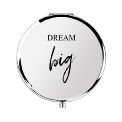 Custom Round Engraved Compact Mirror 70mm/65mm