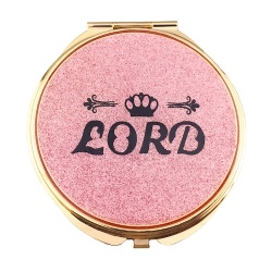 Love the Lord Glitter Compact Mirror