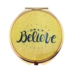 Believe Inspirational Compact Mirror