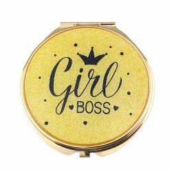 Girl Boss Girly Gifts Compact Mirror